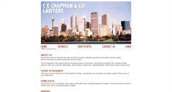 Desktop Screenshot of cechapman.com.au